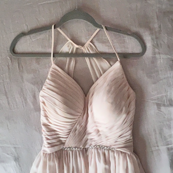 Blush maxi dress Wedding, Bridesmaid, Prom - Picture 6 of 6